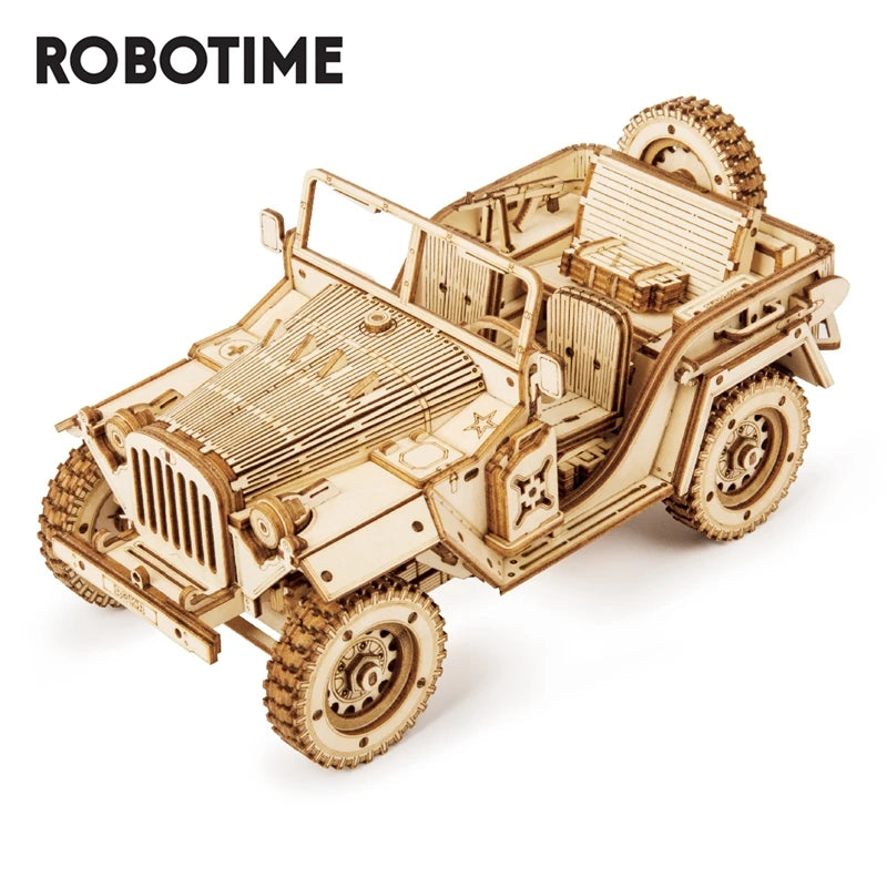 3D Wooden Puzzle, Model Building Kits for Kids and adults