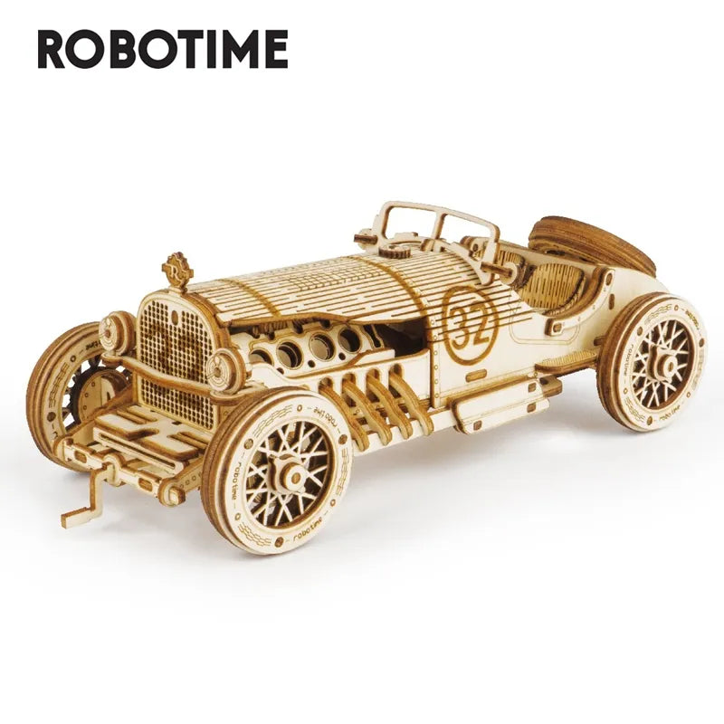 3D Wooden Puzzle, Model Building Kits for Kids and adults