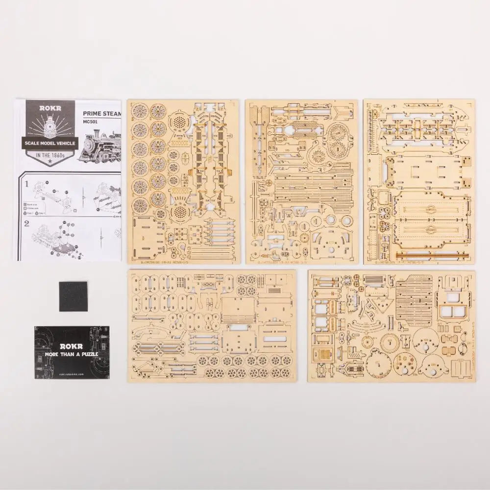 3D Wooden Puzzle, Model Building Kits for Kids and adults