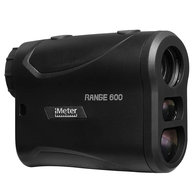 Golf/Hunting Laser Rangefinder 600m Slope, High Accuracy Range Finder with Vibration Flag-Lock Angle