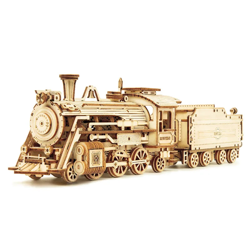 3D Wooden Puzzle, Model Building Kits for Kids and adults