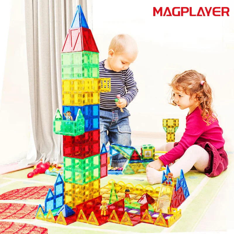 Magnetic Tiles Building Blocks