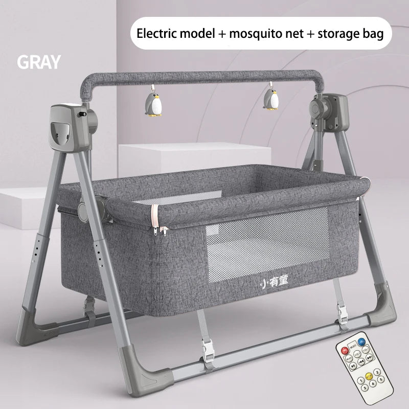 Rocking Portable Newborn Automatic Cradle