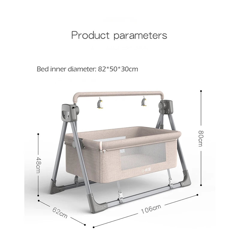 Rocking Portable Newborn Automatic Cradle