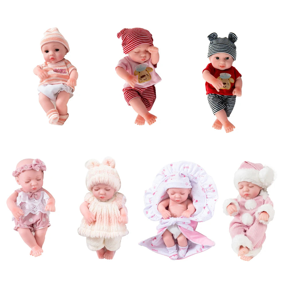 Vinyl Flexible Silicone Reborn Baby Dolls