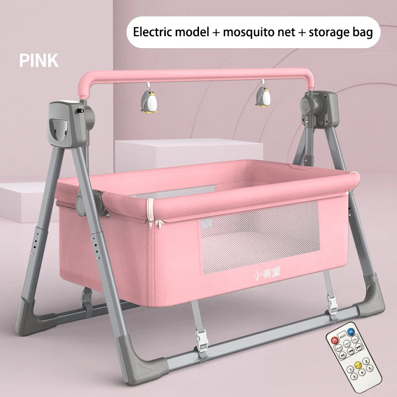 Rocking Portable Newborn Automatic Cradle