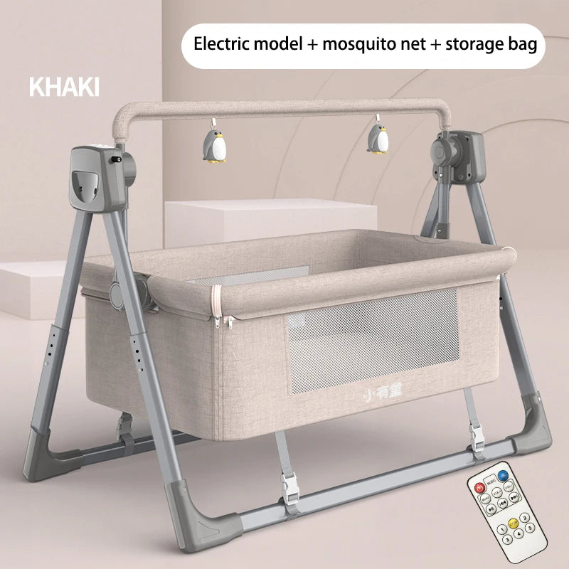 Rocking Portable Newborn Automatic Cradle