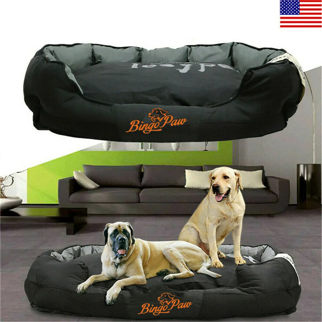 Waterproof XXL Extra Large Jumbo Orthopedic Sofa Dog Bed