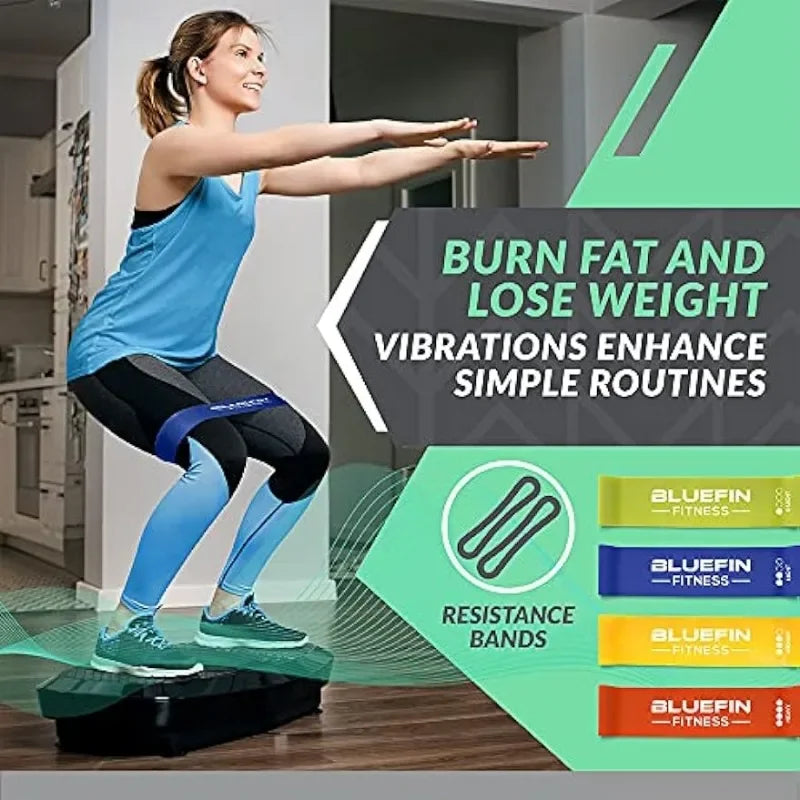 Bluefin Fitness Dual Motor 3D Vibration Platform | Oscillation, Vibration + 3D Motion