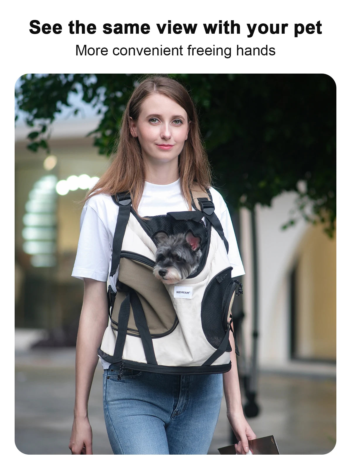 Puppy Kitten Travel Chest Sling