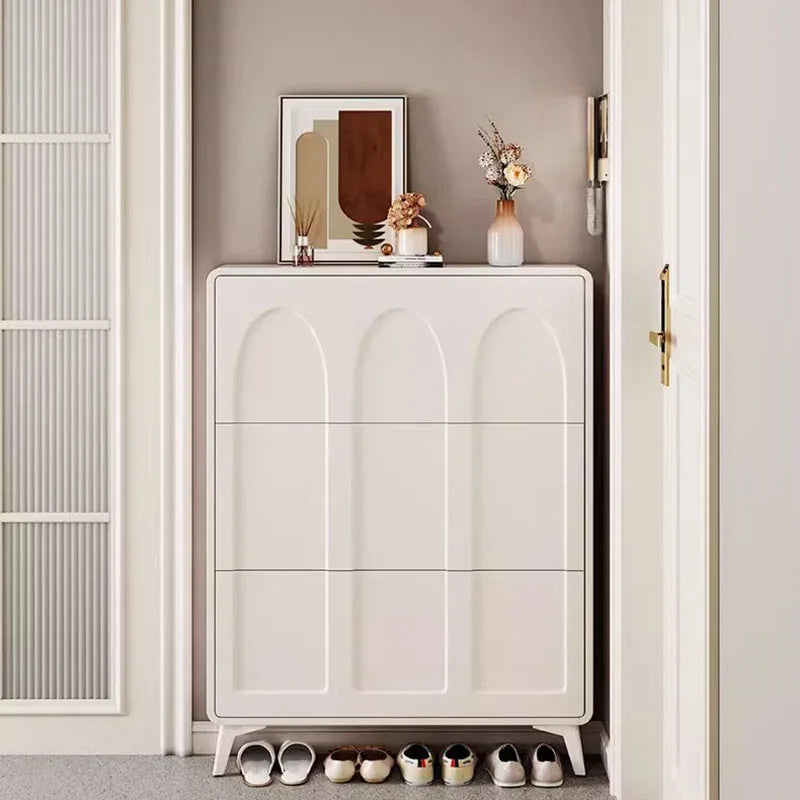 Italian Minimalist Narrow Shoe Cabinet