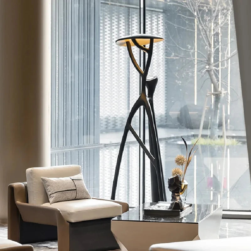 European Style Modern Vertical Floor Lamp