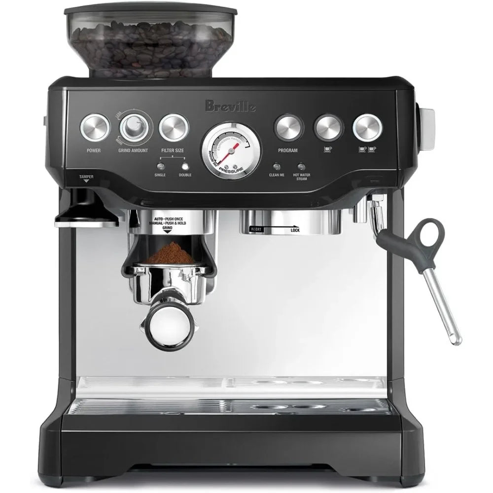 Breville Barista Express Espresso Machine, Black Sesame, BES870BSXL, 2