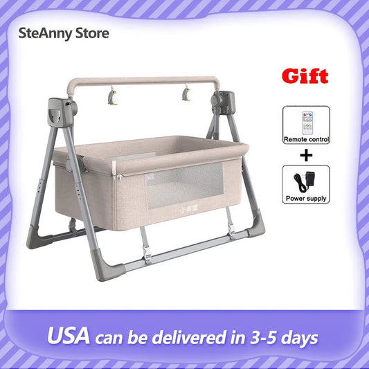 Rocking Portable Newborn Automatic Cradle