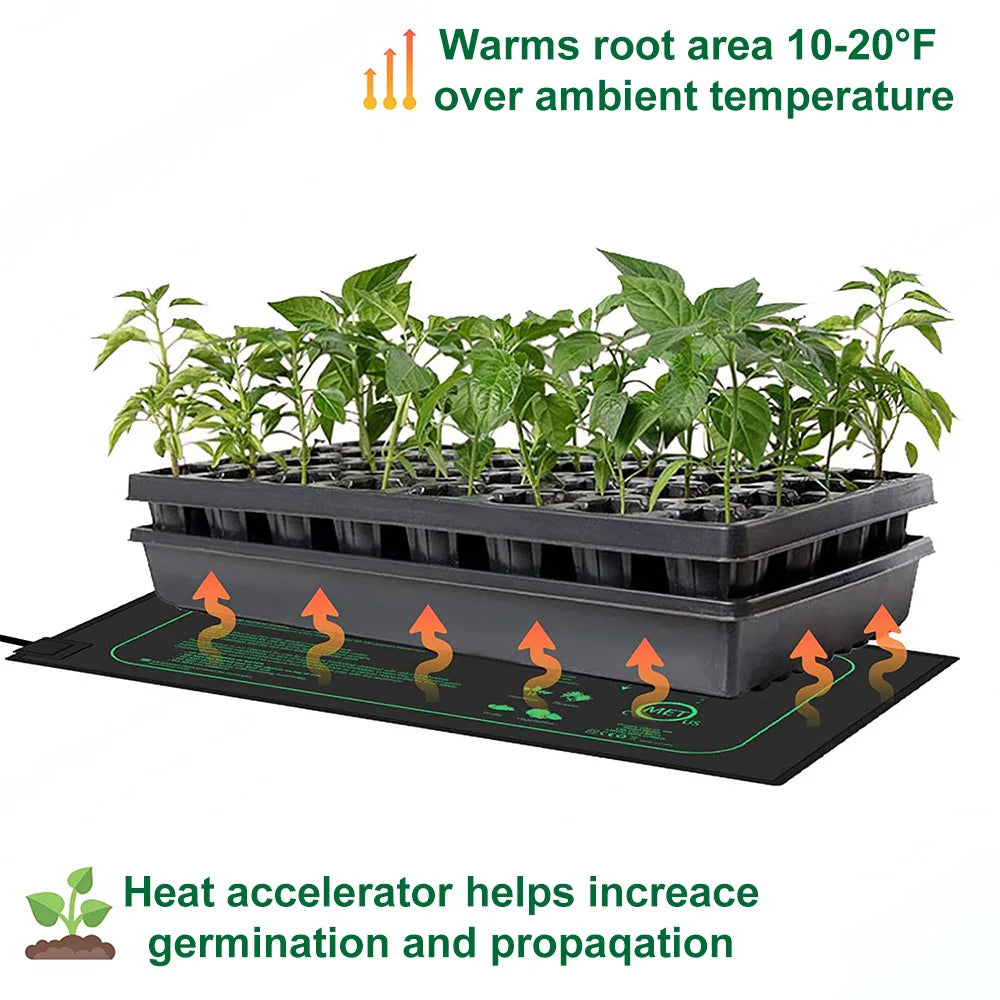 10/25/50CM Seedling Heat Mat Indoor Plant Germination