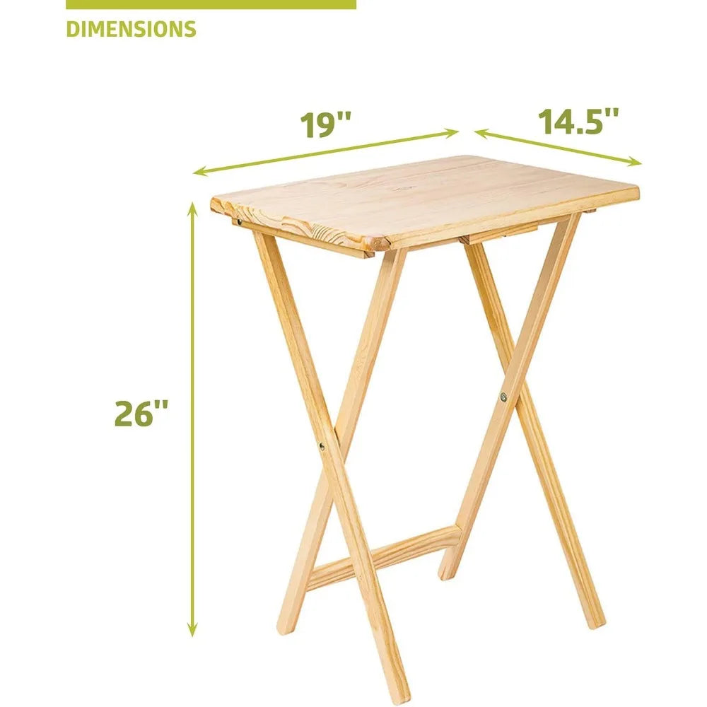 5 Piece TV Tray Set