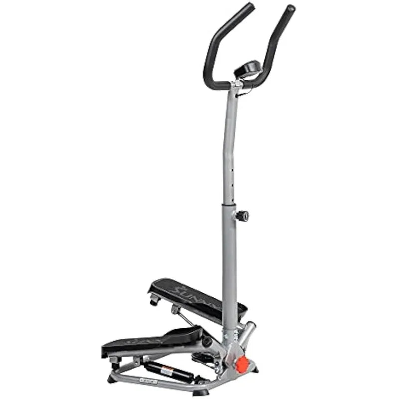 Sunny Health & Fitness Twisting Stair Stepper w/Handlebar and Digital Display