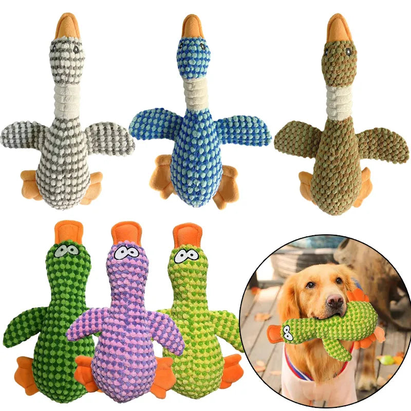 Wild Goose Squeaky Chew Toy