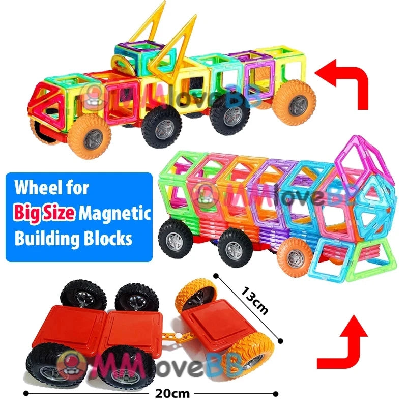 Big Size Plus Magnetic Building Blocks