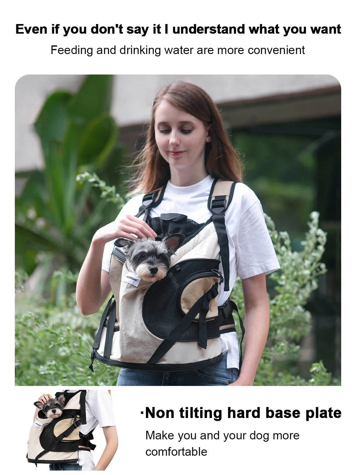 Puppy Kitten Travel Chest Sling