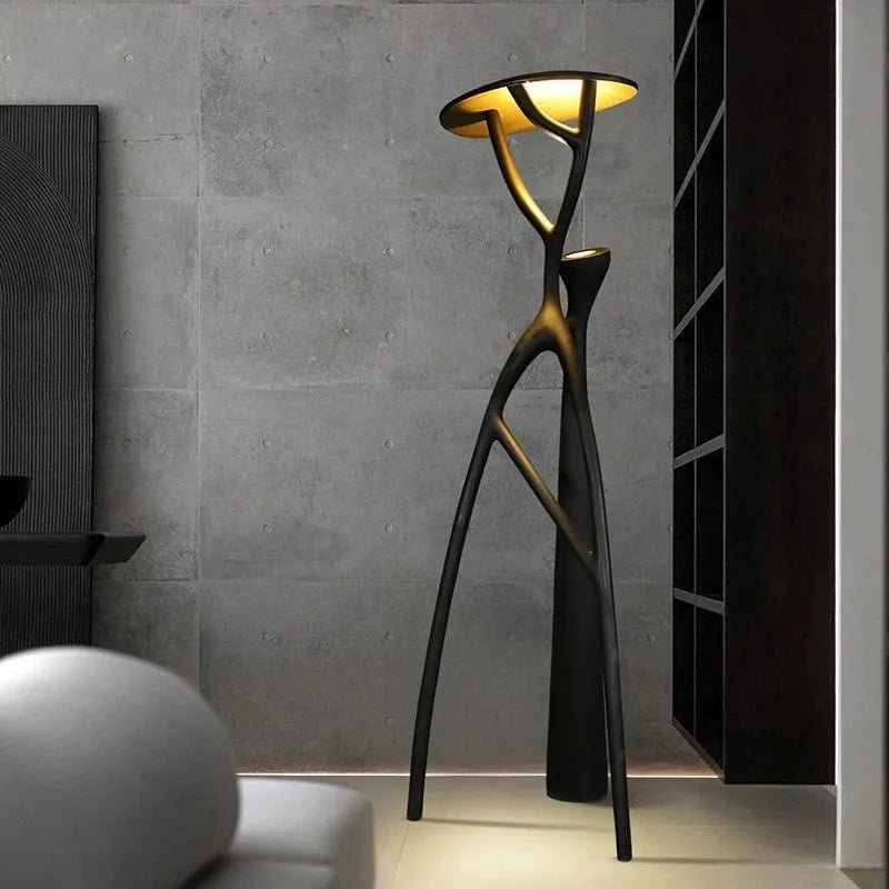 European Style Modern Vertical Floor Lamp