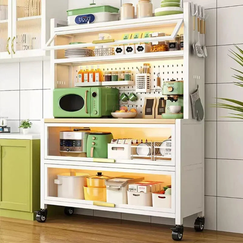 Kitchen Island Storage Pantry