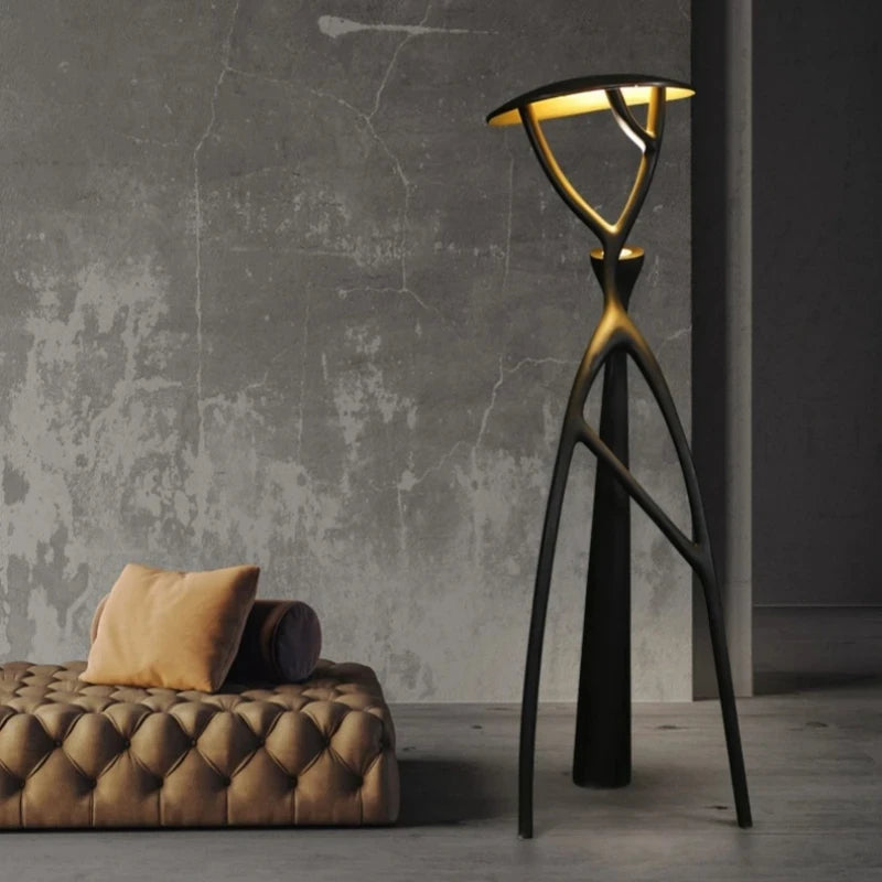 European Style Modern Vertical Floor Lamp