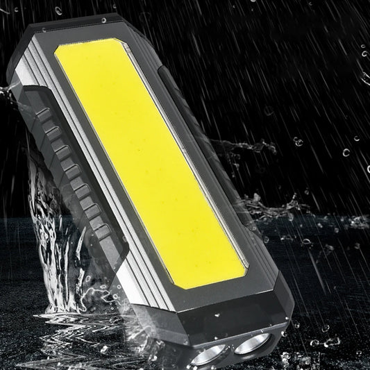 LED COB Multifunctional Light w/Magnet Emergency Flashlight Rechargeable