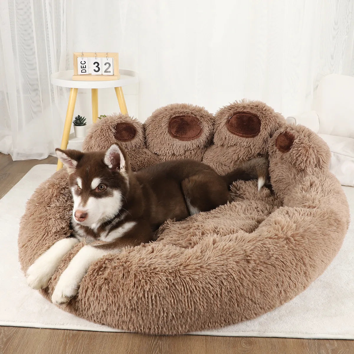 Pet Dog Bed Mat Washable Plush