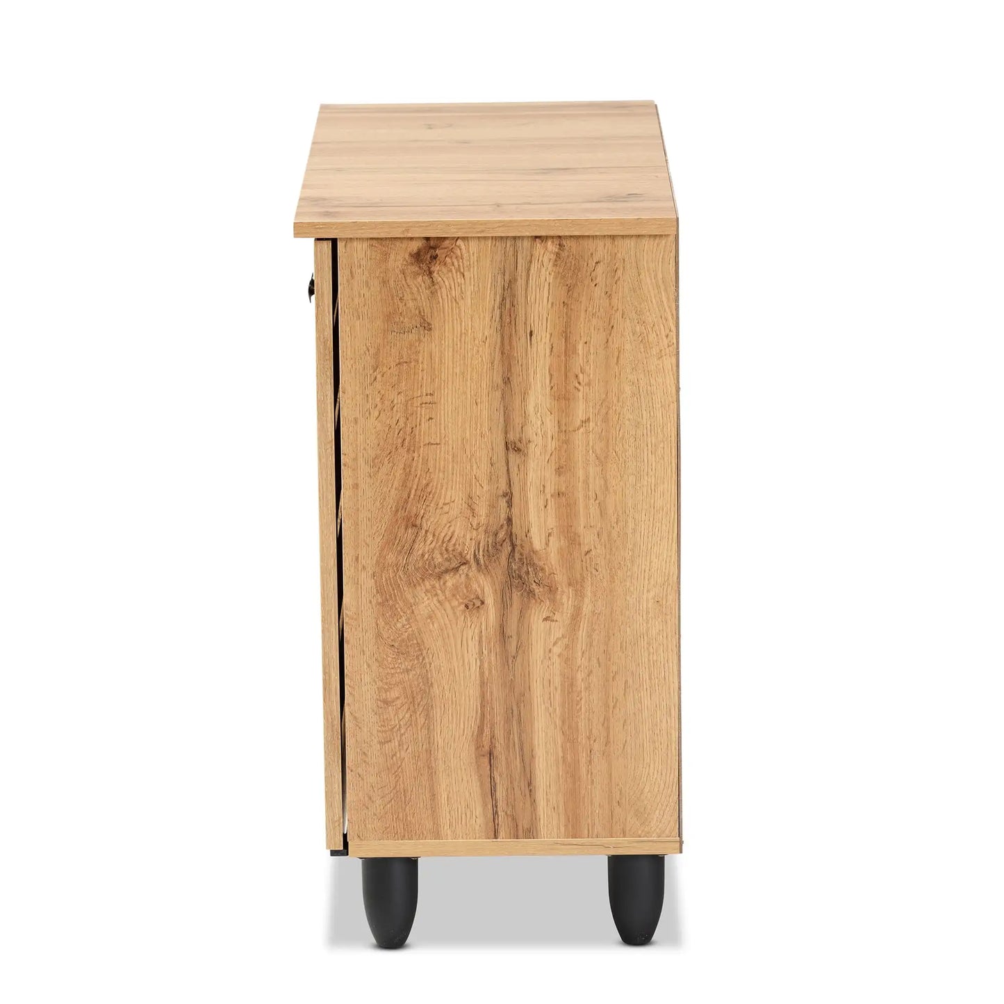 Gisela Modern/Contemporary Oak Finished 2-Door Storage Cabinet