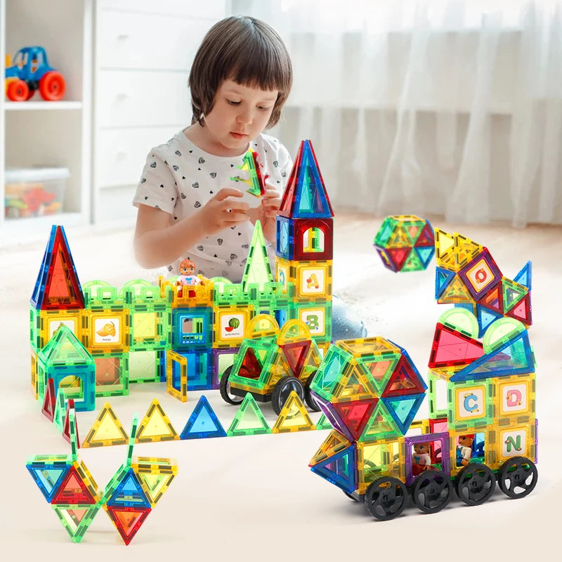 Magnetic Tiles Building Blocks