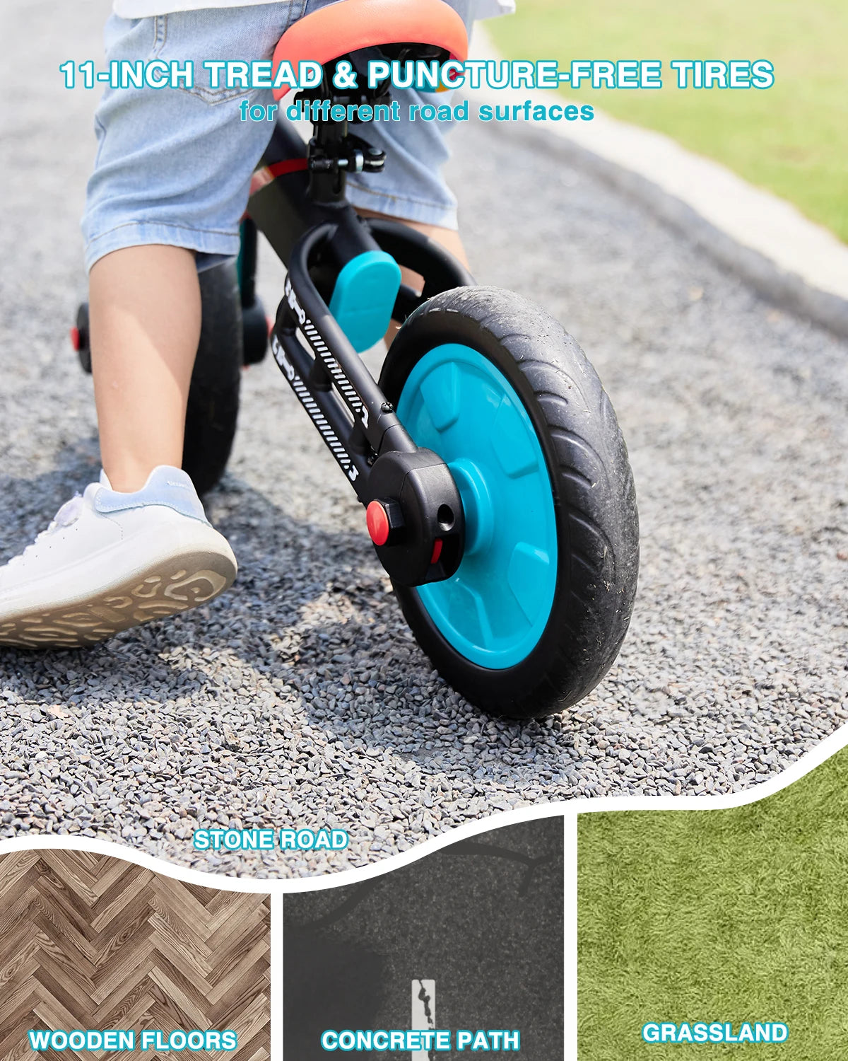 Tiny Scout Balance Bike 3-5 Years