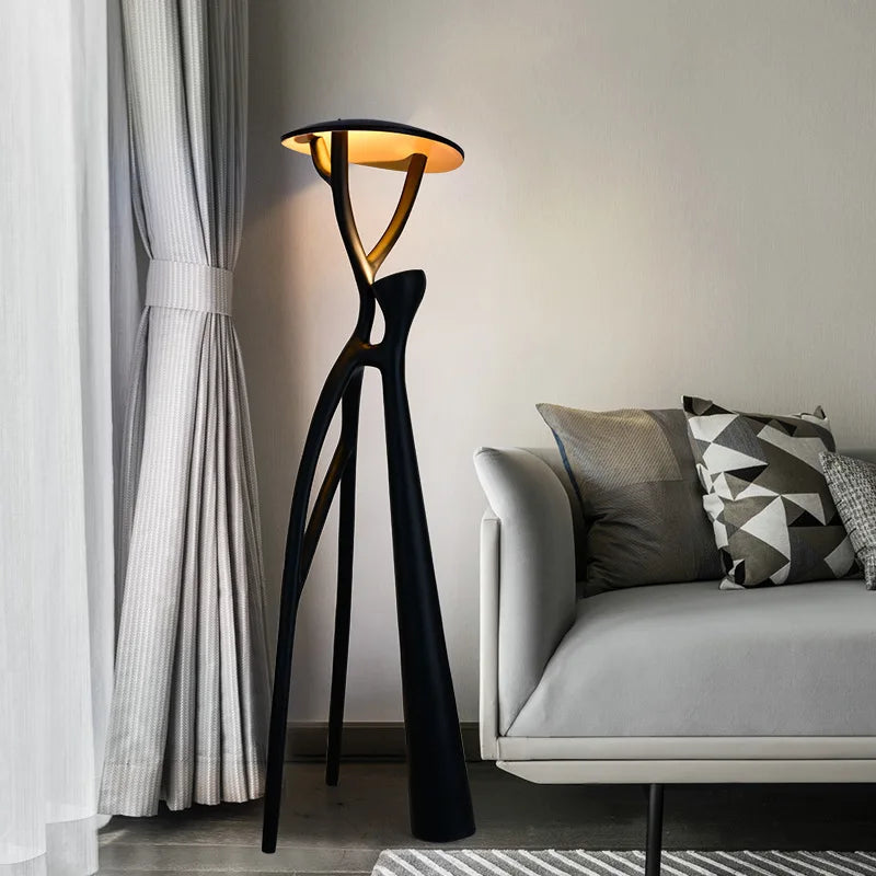 European Style Modern Vertical Floor Lamp