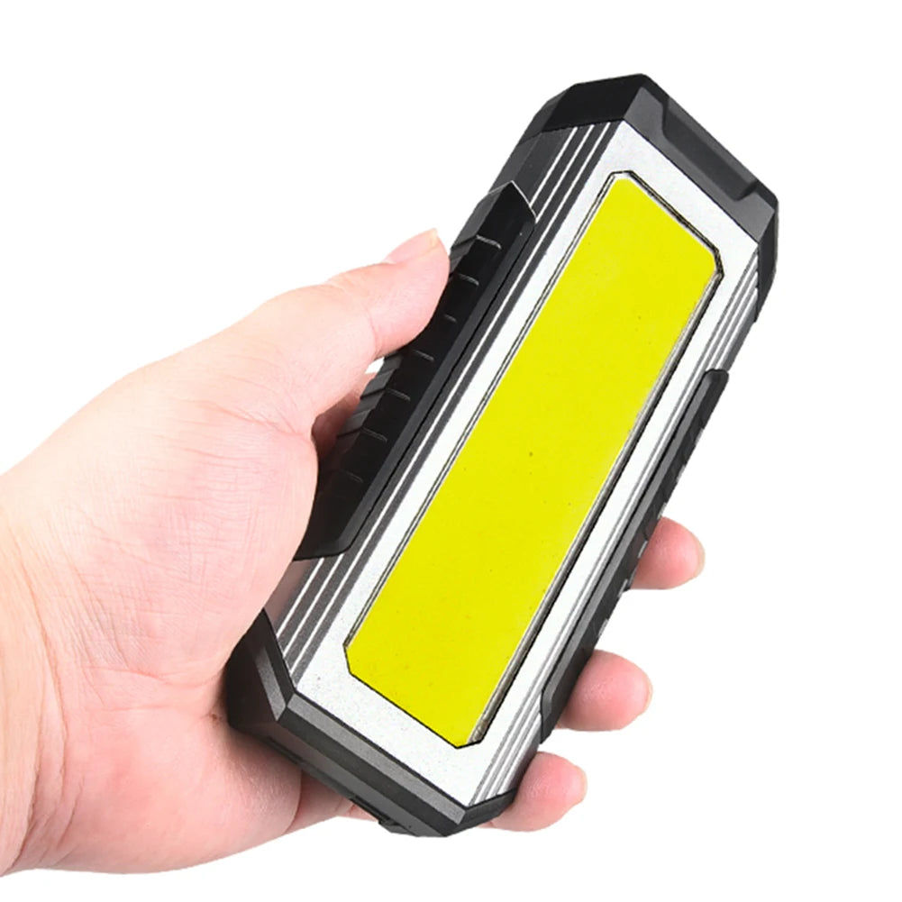 LED COB Multifunctional Light w/Magnet Emergency Flashlight Rechargeable