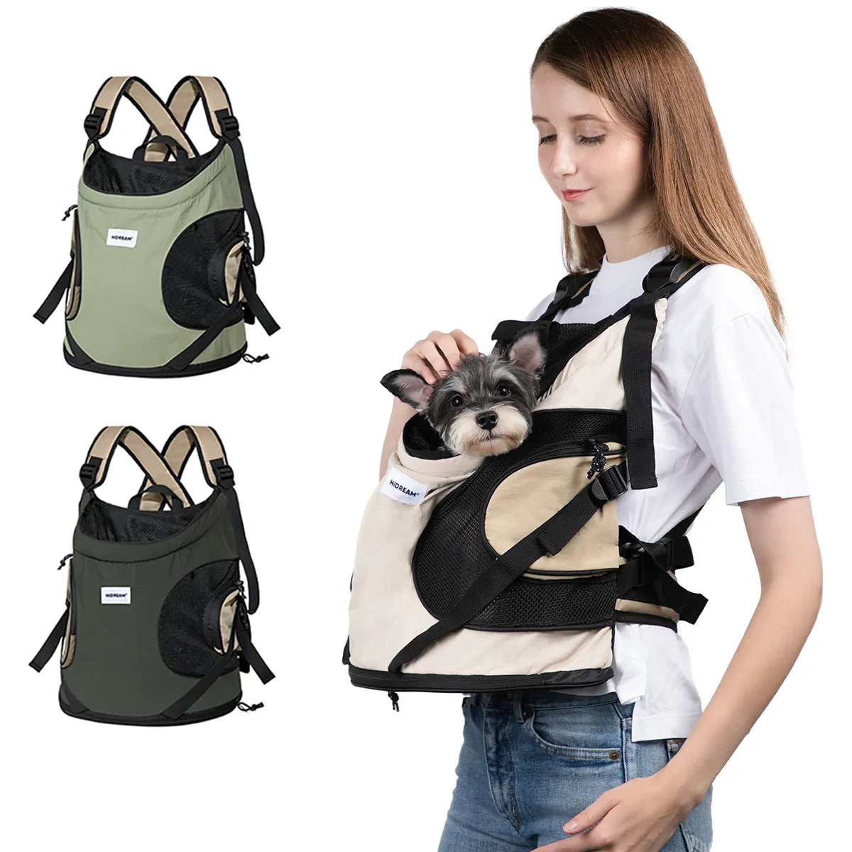 Puppy Kitten Travel Chest Sling